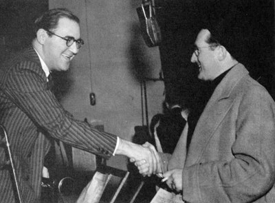 (Photo) Benny Goodman and Tommy Dorsey